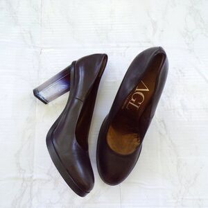 AGL Italian leather heels 41